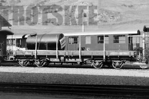 Larger Negative SWITZERLAND VZ Visp Zermatt Bahn Wagon M96 c1971