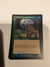 MTG Rofellos, Llanowar Emissary Foil Urza's Destiny 118/144 Rare Actual Pics
