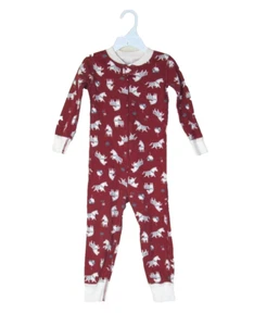 Pijama HANNA DIFFERENTSON Talla 3 Unisex Una Pieza Cremallera Algodón Orgánico Estampado Caballo - Imagen 1 de 7
