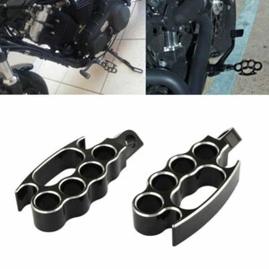 Moto Repose-Pieds Pedale Marchepieds Aluminum Pour Harley for Sportster V-Rod - Imagen 1 de 6