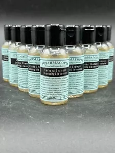 Lote de 10 champú orgánico Pharmacopia Verbena tamaño de viaje hotel 1,25 oz ea - Imagen 1 de 7
