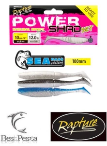 RAPTURE - POWER SHAD SET - SEA BASS 100mm - confezione da 3 pezzi - Imagen 1 de 2