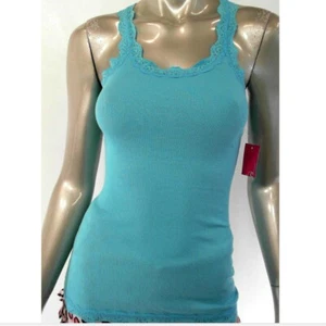 Jenni by Jennifer Moore Mujer Camisa para dormir Camiseta torso S azul sin mangas elástica - Imagen 1 de 1