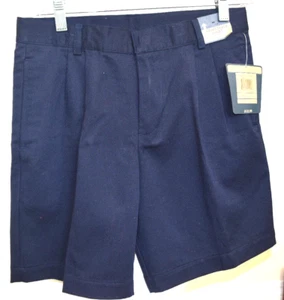 Lee School Boy's Navy Shorts Husky Size 12 New - Picture 1 of 5