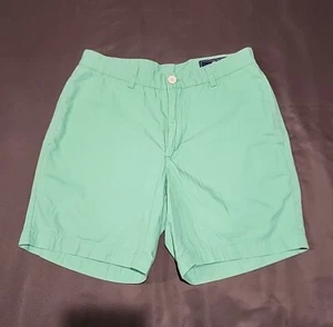 Vineyard Vines by Shep & Ian Club Shorts Men’s 30 Flat Front Chino Teal Green - Picture 1 of 10