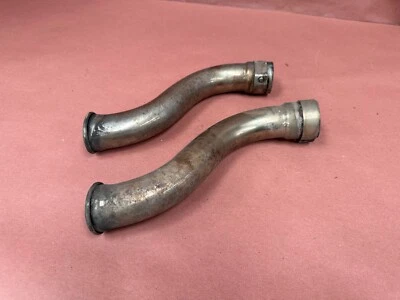 Jaguar XJ6 Vanden Plas Exhaust Muffler Tail pipe Finishers Pair OEM 95K Miles - Image 1 of 4