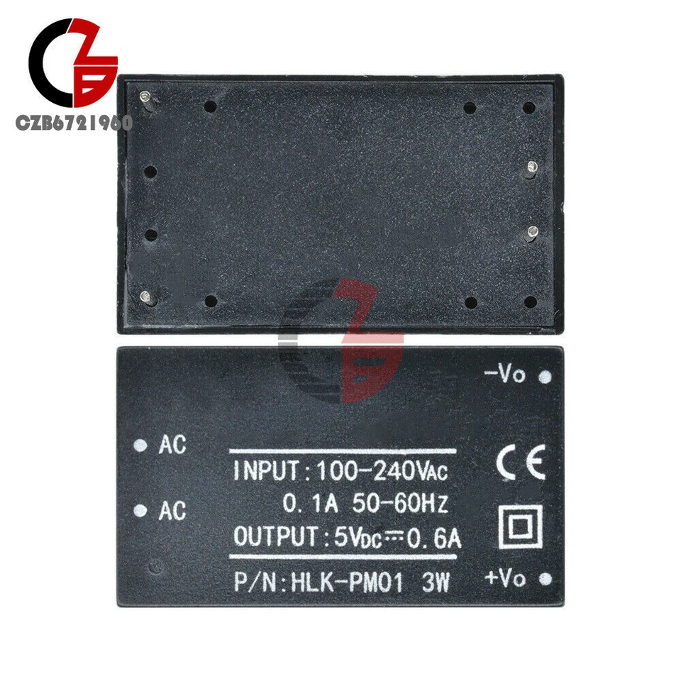 HLK-PM01 AC-DC 220V to 5V Step-Down Power Supply Module Household Switch CZ - Image 1 of 1