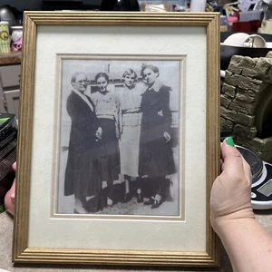 11x14 matted/framed group photo/early 1900s Central Louisiana Southern Family - Picture 1 of 3