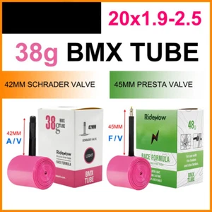 TPU Bike Inner Tube 20 Inch 425 BMX Bicycle Tire 45mm French Valve MTB Bike Tyre - Picture 1 of 36