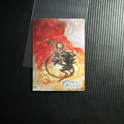 Alien vs Predator Movie Cards Inkworks 2004 #83 Art:  When Creatures Clash - Image 1 of 2