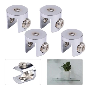 4x verstellbare Glashalter Halterung klemmhalter Glasklemme für Dicke Glas d - Bild 1 von 5