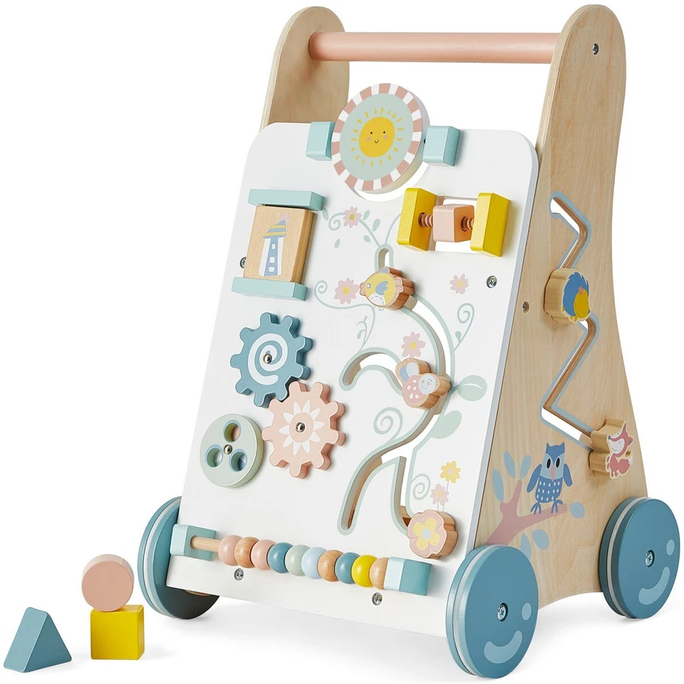 Bayer Chic 2000 Kinder Activity-Walker Lauflernwagen aus Holz