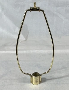 Lámpara de mesa de escritorio vintage arpa de repuesto - latón - 9 pulgadas - Imagen 1 de 10