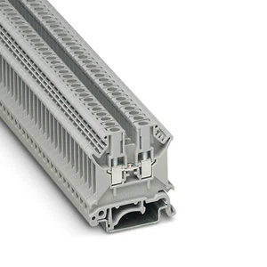 10pcs UK3N 3001501 UK 3 N - Feed-through terminal block PHOENIX CONTACT - Picture 1 of 2