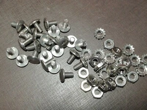 25 pcs rivet screws 10-32 x 3/8" stainless steel Lund Alumacraft Duracraft boat - Bild 1 von 8