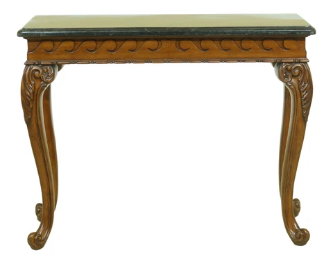 L52500EC: MAITLAND SMITH Marble Top Georgian Console Table Cover