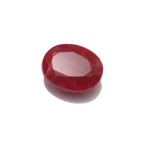 Excellent Huge 11.20 Crt Madagascar Red Ruby Oval Shape Faceted Loose Gemstone - Picture 1 of 9