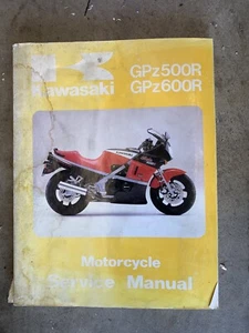 1985 Kawasaki GPz500R/GPz600R Factory Repair Service Manual  - Bild 1 von 2