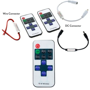 LED Dimmer Controller RF Wireless Remote 11Key DC 5V 12V 24V For led Strip GL692 - Picture 1 of 15