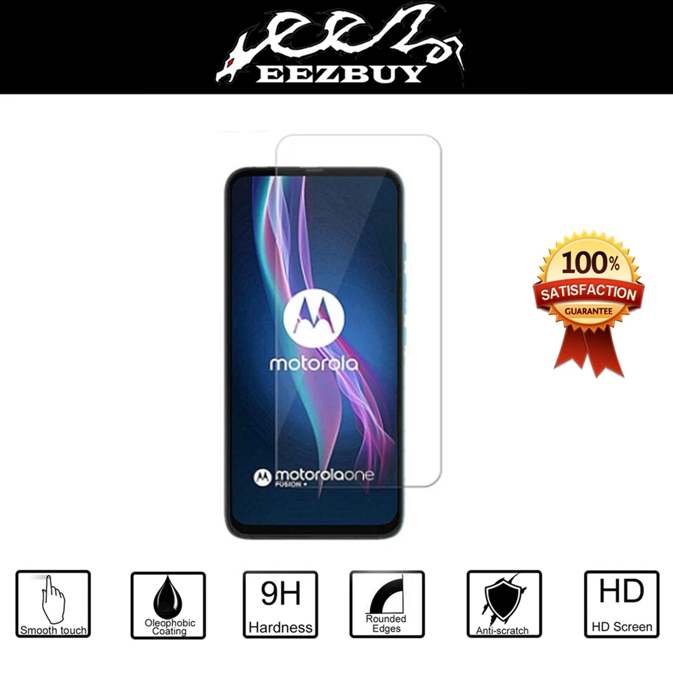 Protetor de tela filme vidro temperado para Motorola Moto One Fusion / One Fusion+ - Imagem 1 de 4