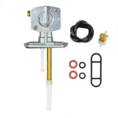 Gas Tank Switch Fuel Petcock Assembly for Yamaha Big Bear 400 YFM400 YFM350 - Image 1 of 4