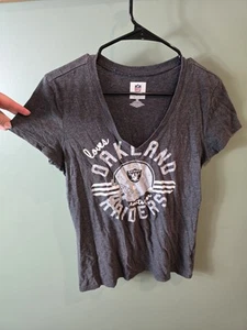 Oakland raiders football team womens shirt M sz - Picture 1 of 6