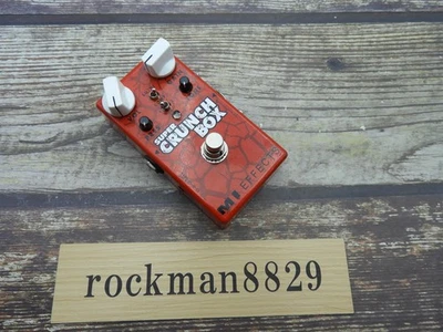 Pedal efecto distorsión Overdrive MI Audio SUPER CRUNCH BOX de Japón Foto 1 de 4