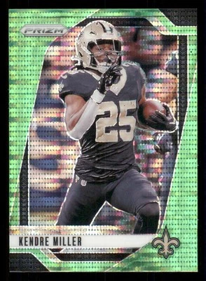 2024 Panini Prizm Prizms Neon Green Pulsar #205 Kendre Miller - Image 1 of 2