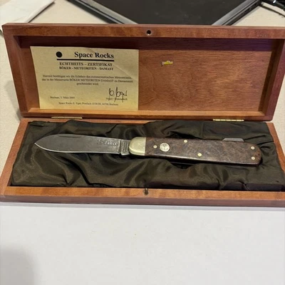 Boker Дамаск метеор нож, только 500 сделано - Изображение 1 из 4