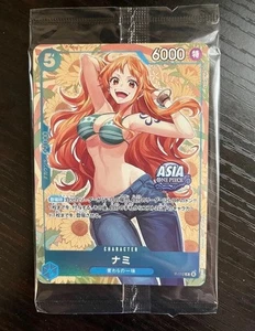 Nami P-112 Asia ONE PIECE CARD GAME Mini-tin Pack Set Vol.2 Exclusive Promo 2025 - Picture 1 of 3