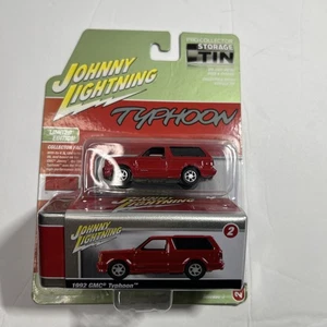 1992 GMC TYPHOON RED 2025 JOHNNY JL WHITE LIGHTNING STORAGE TIN 1 A CHASE - Picture 1 of 4