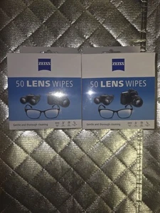 ZEISS Salviette pulizia lenti pre-umidificate per lenti numero 50 lotto di 2 - Foto 1 di 4