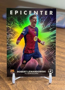 Robert Lewandowski 2024 2024-25 Topps UEFA UCC #EC-10 Epicenter Case Hit SSP - Picture 1 of 2