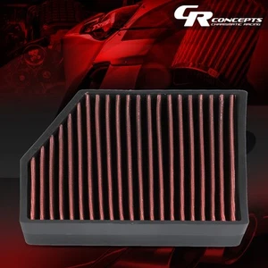 FILTRO DE AIRE DE CABINA PANEL DE ALTO FLUJO ROJO PARA 05-18 VW JETTA/GTI/PASSAT AUDI A3/Q3/TT - Imagen 1 de 6