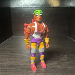 Figura de acción suelta Lanard Corps Lightning Mobutu con mochila 3,75" GI Joe 1992 - Imagen 1 de 8