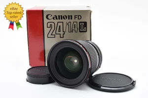 ▶️Super Rare! [Unused] Canon New FD NFD 24mm f1.4L MF Wide Angle Lens From JAPAN - Picture 1 of 13