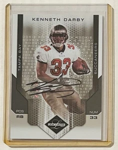 Ken Darby 2007 Donruss Limited RC Auto 79/299 Tampa Bay Buccaneers Alabama #287 - Picture 1 of 2
