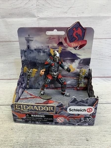 Schleich Eldrador Xyrok 70122 Figur selten Ritter Drachentöter König Soldat LESEN - Bild 1 von 9