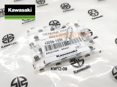 KAWASAKI KX85 250 KDX 200 ZX 6 14 NINJA VERSYS KLE BREATHER BRAKE SCREW GENUINE - Image 1 of 4