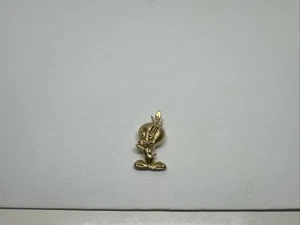 MICHAEL ANTHONY 14K Yellow Gold TWEETY BIRD Charm Pendant Looney Tunes Cartoon - Picture 1 of 10