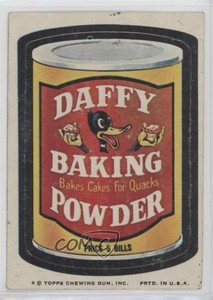 1974 Topps Wacky Packages Series 8 Daffy Baking Powder 0n8