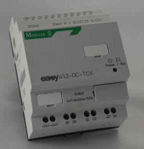 Easy412-DC-TCX Klockner Moller Easy 412 DC TCX DC 24 V - 8x EINGANG 4x AUSGANG - Bild 1 von 1