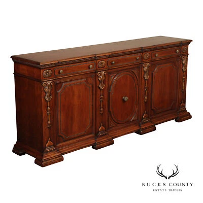Francesco Molon XVI Century Style Walnut Carved Sideboard - Image 1 of 4