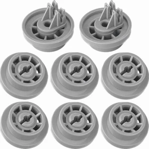 Paquete de 8 piezas de repuesto para rodillos de rueda de estante inferior para lavavajillas Samsung - Imagen 1 de 2