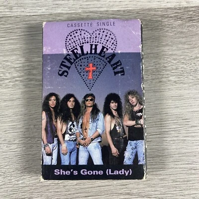 Steelheart - She’s Gone (Lady) CASSETTE MAXI-SINGLE RARE OOP - Image 1 of 4