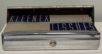 Bonito DISPENSADOR DE PAÑUELOS ACCESORIO FORD 1959 1960 1961 y 1962 usado Foto 1 de 4