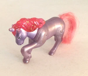 TONKA 1996 LITTLEST PET SHOP PURPLE UNICORN FIGURE 3" LONG - Picture 1 of 4