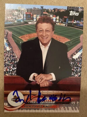 Fred Costello Signed 2018 Topps Pro Debut #91 Rochester Red Wings - Image 1 of 2