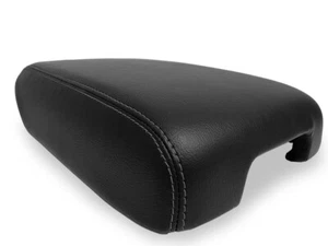 Fits 2014-2020 Infiniti QX60 PVC Leather Console Lid Armrest Cover Black - Bild 1 von 7