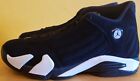 Nike Air Jordan 14 Retro Black & White 487471-016 Men's Shoes Size US 11.5 NIB